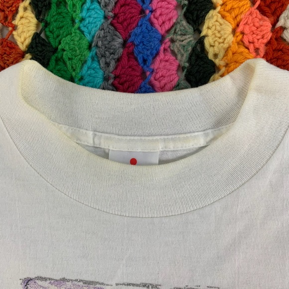 Vintage 1995 Martha's Vineyard Shell Footprint Boat Beach Scene Seagull … - Picture 14 of 16